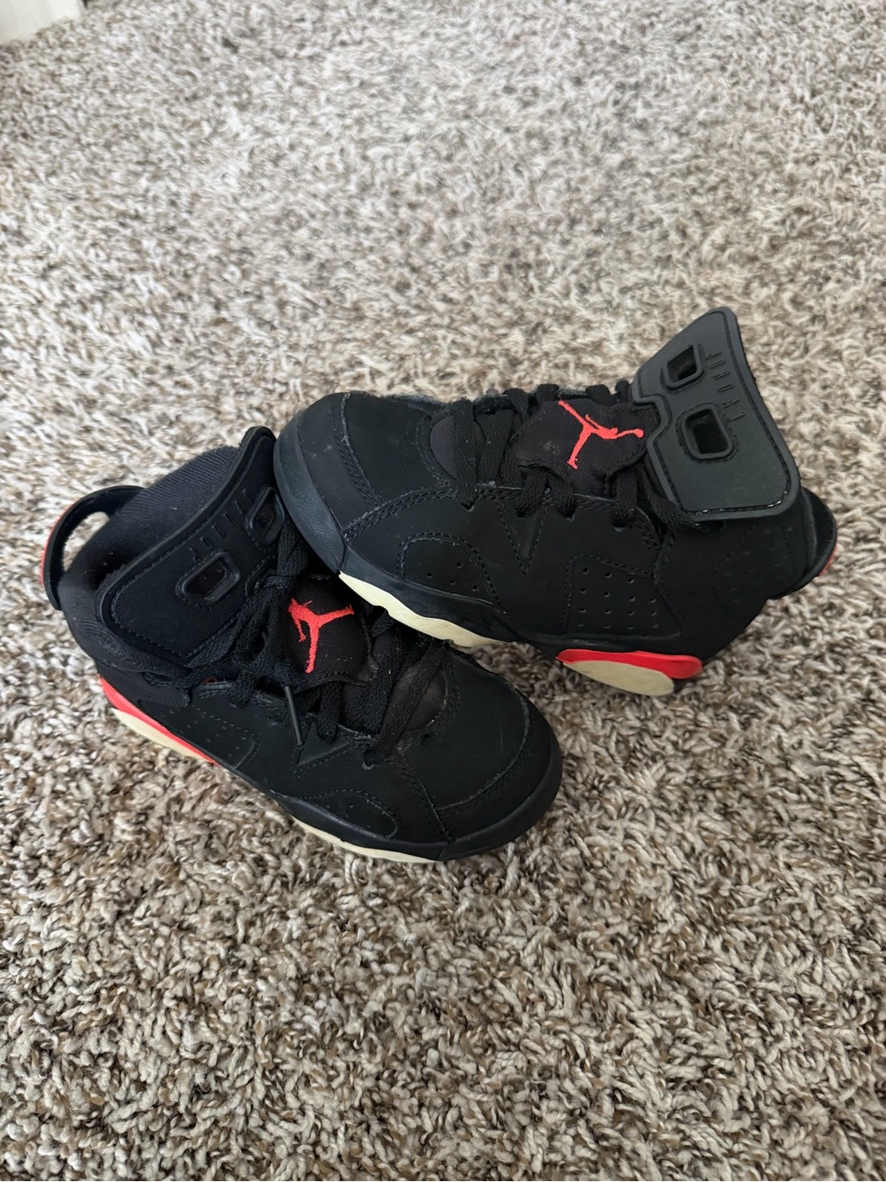 Air Jordan 6 Retro 'Infrared Salesman' Basketball Shoes Sz 11c